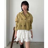 トレンチショートジャケット | Jewelobe | 詳細画像7