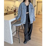 ビッグシルエットデニムカバーオール | Jewelobe | 詳細画像1