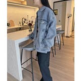ビッグシルエットデニムカバーオール | Jewelobe | 詳細画像3