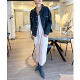 ブラック | ビッグシルエットデニムカバーオール | Jewelobe