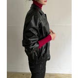 CPOジップアップフェイクレザーブルゾン | Jewelobe | 詳細画像17 