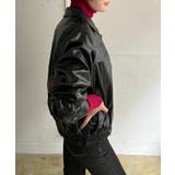 CPOジップアップフェイクレザーブルゾン | Jewelobe | 詳細画像18 