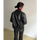 CPOジップアップフェイクレザーブルゾン | Jewelobe | 詳細画像20 