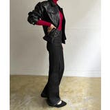 CPOジップアップフェイクレザーブルゾン | Jewelobe | 詳細画像22 