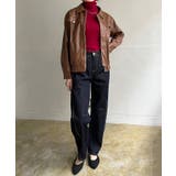 CPOジップアップフェイクレザーブルゾン | Jewelobe | 詳細画像6 