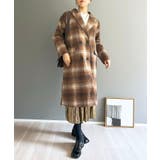 オンブレチェックチェスターコート | Jewelobe | 詳細画像1 