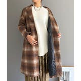 オンブレチェックチェスターコート | Jewelobe | 詳細画像10 