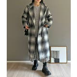 オンブレチェックチェスターコート | Jewelobe | 詳細画像13 