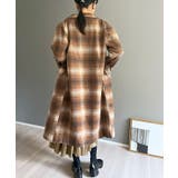 オンブレチェックチェスターコート | Jewelobe | 詳細画像4 