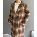 オンブレチェックチェスターコート | Jewelobe | 詳細画像7 