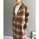 オンブレチェックチェスターコート | Jewelobe | 詳細画像9 