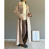 ワイドラペルラップロングコート | Jewelobe | 詳細画像15 