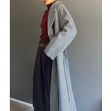 ワイドラペルラップロングコート | Jewelobe | 詳細画像21 