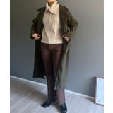 ワイドラペルラップロングコート | Jewelobe | 詳細画像39 