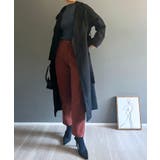 ワイドラペルラップロングコート | Jewelobe | 詳細画像48 