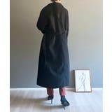 ワイドラペルラップロングコート | Jewelobe | 詳細画像49 