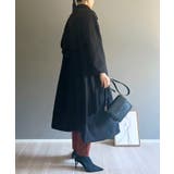 ワイドラペルラップロングコート | Jewelobe | 詳細画像50 