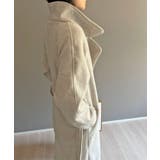 ワイドラペルラップロングコート | Jewelobe | 詳細画像9 