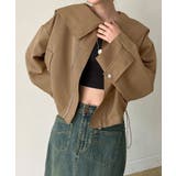 ビッグセーラーカラーショートブルゾン | Jewelobe | 詳細画像1 