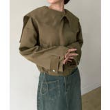 ビッグセーラーカラーショートブルゾン | Jewelobe | 詳細画像10 