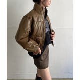 シンセティックレザー中綿ブルゾン | Jewelobe | 詳細画像11 