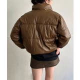 シンセティックレザー中綿ブルゾン | Jewelobe | 詳細画像12 