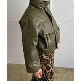 シンセティックレザー中綿ブルゾン | Jewelobe | 詳細画像18 