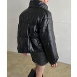 シンセティックレザー中綿ブルゾン | Jewelobe | 詳細画像26 
