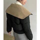 ビッグボアカラーショートパテッドブルゾン | Jewelobe | 詳細画像10 