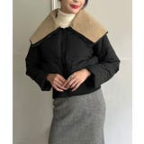 ビッグボアカラーショートパテッドブルゾン | Jewelobe | 詳細画像12 