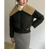 ビッグボアカラーショートパテッドブルゾン | Jewelobe | 詳細画像13 