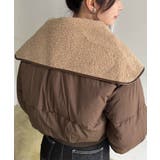 ビッグボアカラーショートパテッドブルゾン | Jewelobe | 詳細画像3 