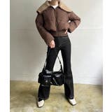 ビッグボアカラーショートパテッドブルゾン | Jewelobe | 詳細画像5 