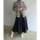 起毛チェックオーバーサイズブルゾン | Jewelobe | 詳細画像14 
