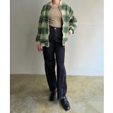 起毛チェックオーバーサイズブルゾン | Jewelobe | 詳細画像6 