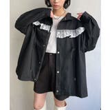 レースフリルルーズモッズブルゾン | Jewelobe | 詳細画像13 