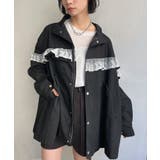 レースフリルルーズモッズブルゾン | Jewelobe | 詳細画像14 