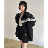 レースフリルルーズモッズブルゾン | Jewelobe | 詳細画像15 