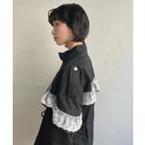 レースフリルルーズモッズブルゾン | Jewelobe | 詳細画像17 