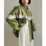 レースフリルルーズモッズブルゾン | Jewelobe | 詳細画像2 