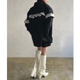 レースフリルルーズモッズブルゾン | Jewelobe | 詳細画像24 