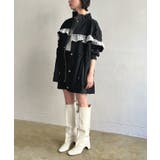 レースフリルルーズモッズブルゾン | Jewelobe | 詳細画像25 