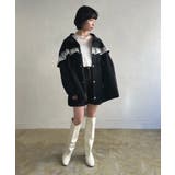 レースフリルルーズモッズブルゾン | Jewelobe | 詳細画像26 