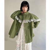 レースフリルルーズモッズブルゾン | Jewelobe | 詳細画像6 