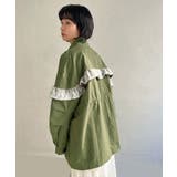 レースフリルルーズモッズブルゾン | Jewelobe | 詳細画像7 