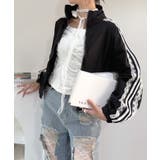 レースラインナイロンタッチスポーティーブルゾン | Jewelobe | 詳細画像3 