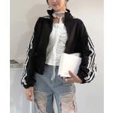 レースラインナイロンタッチスポーティーブルゾン | Jewelobe | 詳細画像4 