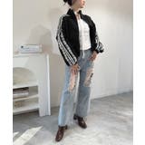 レースラインナイロンタッチスポーティーブルゾン | Jewelobe | 詳細画像7 