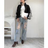 レースラインナイロンタッチスポーティーブルゾン | Jewelobe | 詳細画像8 