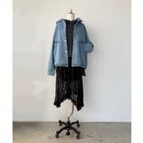 オーバーサイズフーディーデニムブルゾン | Jewelobe | 詳細画像12 